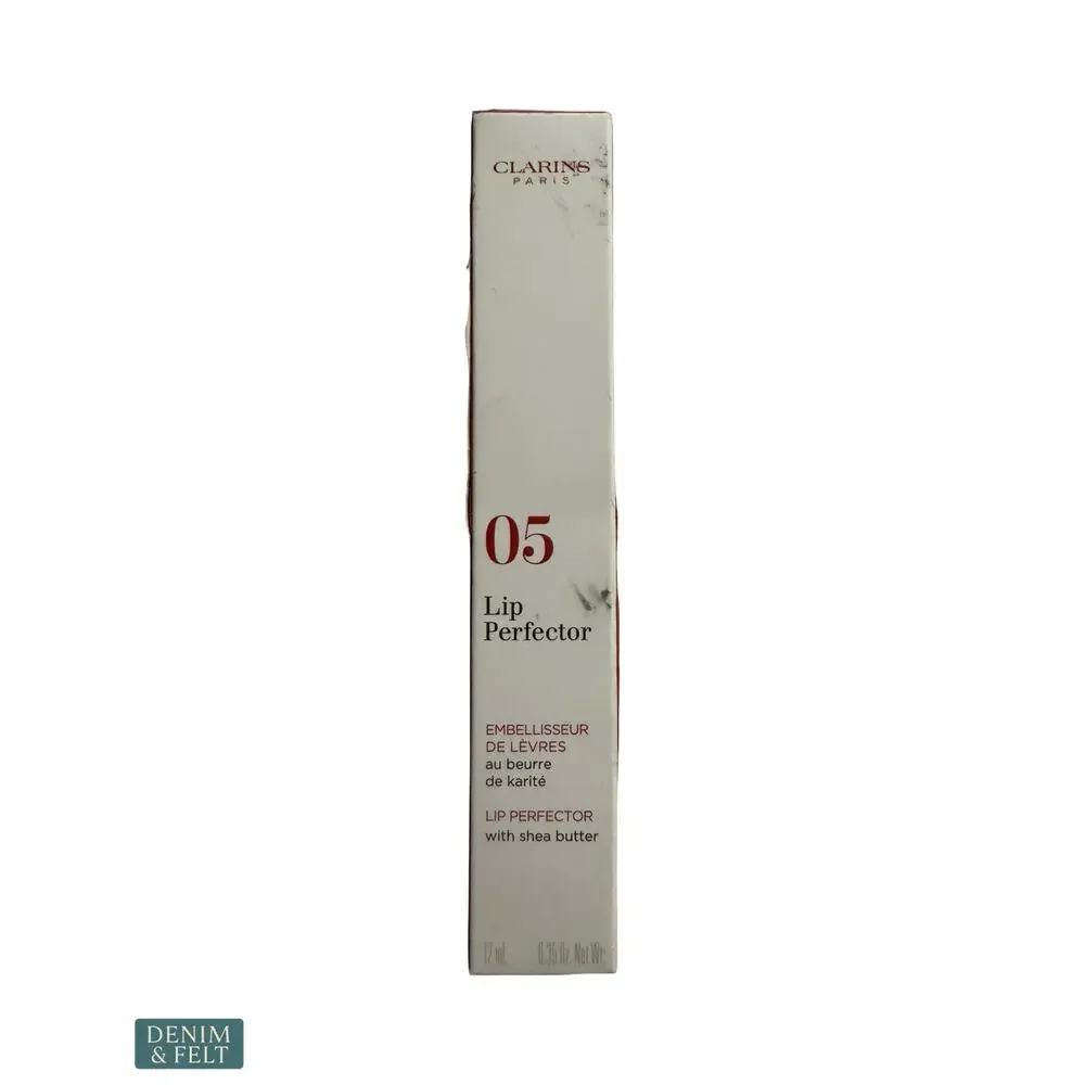 NEW Clarins Natural Lip Perfector 05 Candy‎ Shimmer Gloss Hydrating Plumping
